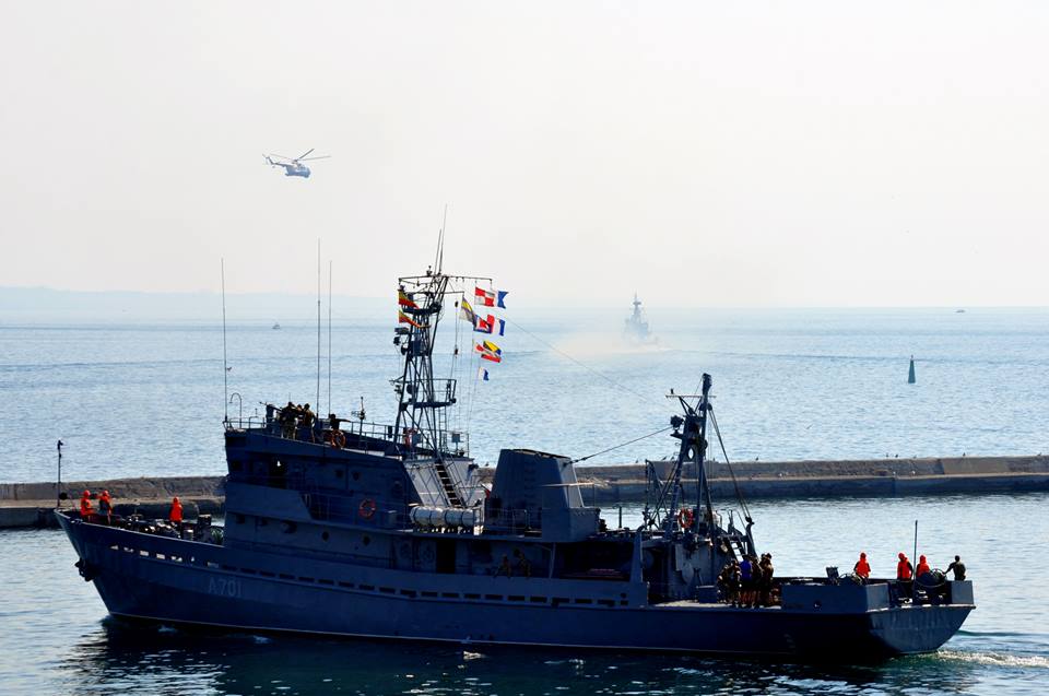 The Pochaiv boat of the Ukrainian Navy