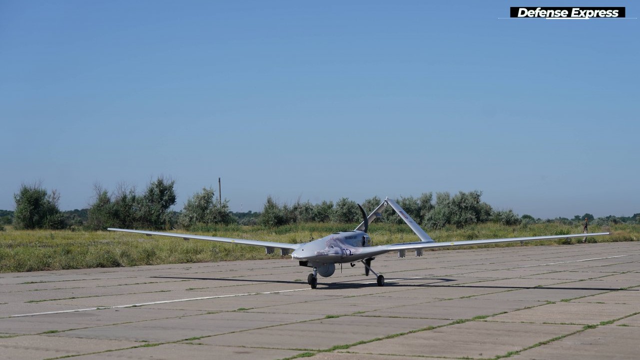 Bayraktar TB2 unmanned combat aerial vehicle of the Ukrainian Navy, 2021