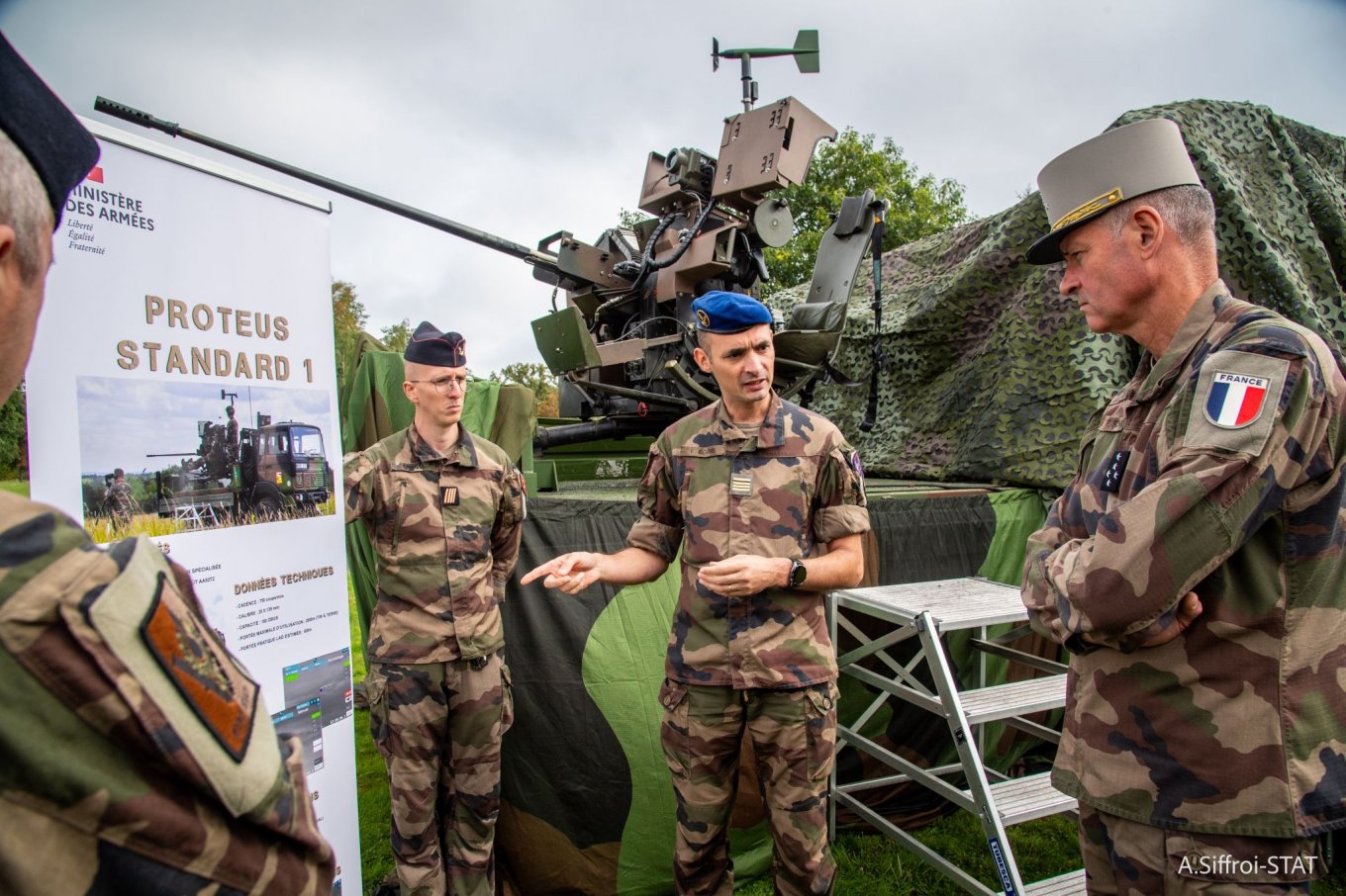 France, Inspired by Ukraine’s Experience, Modernize Old Anti-Aircraft Automatic Cannons to Combat UAVs, Proteus in the Standad 1 version