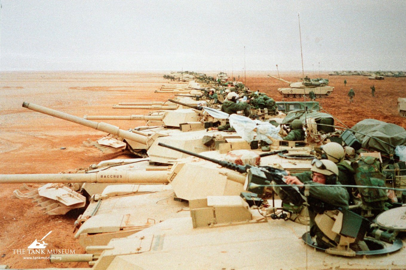 M1 Abrams 37th Armor Regiment, U.S. Armed Forces before Iraq invasion in 1991
