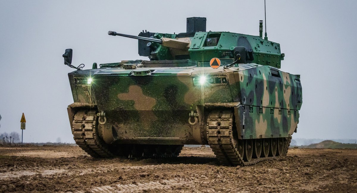 Polish-manufactured Borsuk IFV, also ordered using SAFE funds