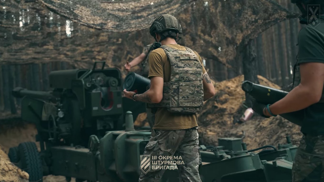 Towed Bohdana-BG in service with the 3rd Assault Brigade of Ukraine / Defense Express / Ukrainian 2S22 Bohdana As a Prime Choice For Poland's Wheeled Artillery