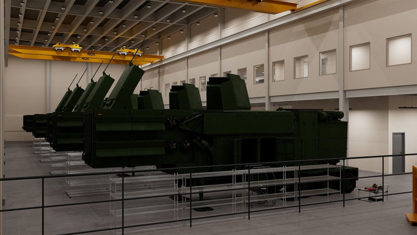 LTAMDS radar production