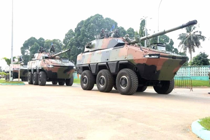 Chinese VN22B armored vehicles delivered to Côte d'Ivoire in January 2024
