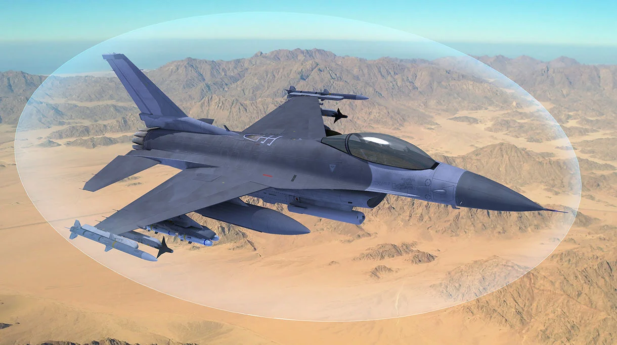 Visualization of the Viper Shield EW System in Action