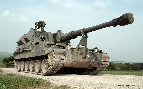 British AS-90 Howitzer