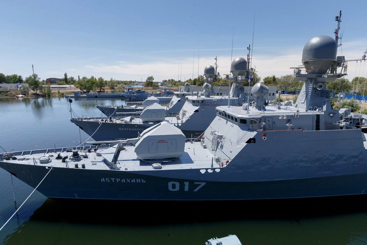 The main ships of the Caspian Flotilla of the russian federation, Defense Express