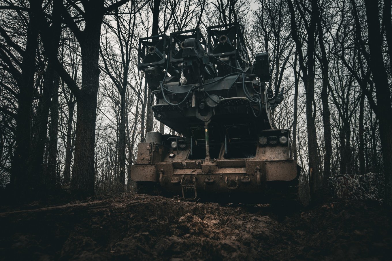Modernized Buk-M1 air defense system