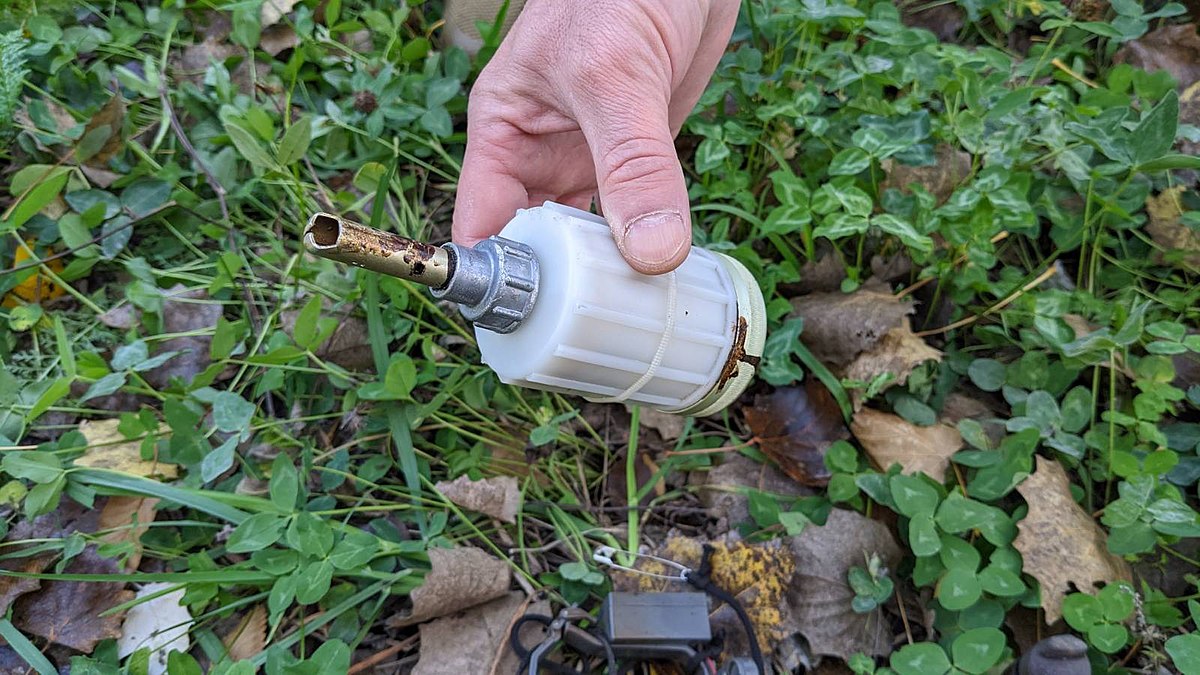 K-51 tear gas grenades