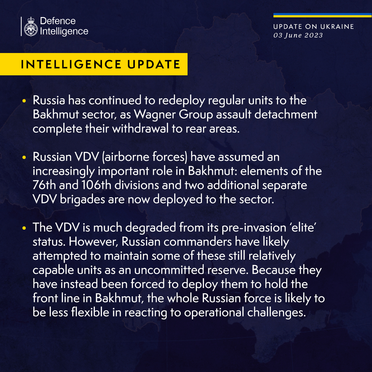 The UK Defense Intelligence Says russian Forces Less Flexible to Operational Challenges As They Forced to Use Reserves to Hold Bakhmut, Defense Express
