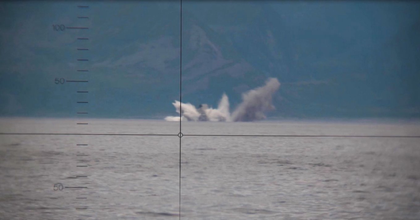 Result of the QuickSink impact