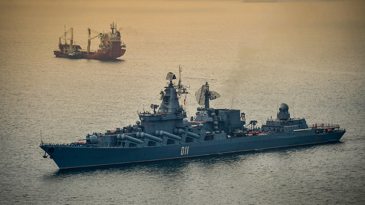 The Varyag missile cruiser Defense Express russian Varyag and Marshal Shaposhnikov Ships Sail Into the Red Sea for a few Reasons