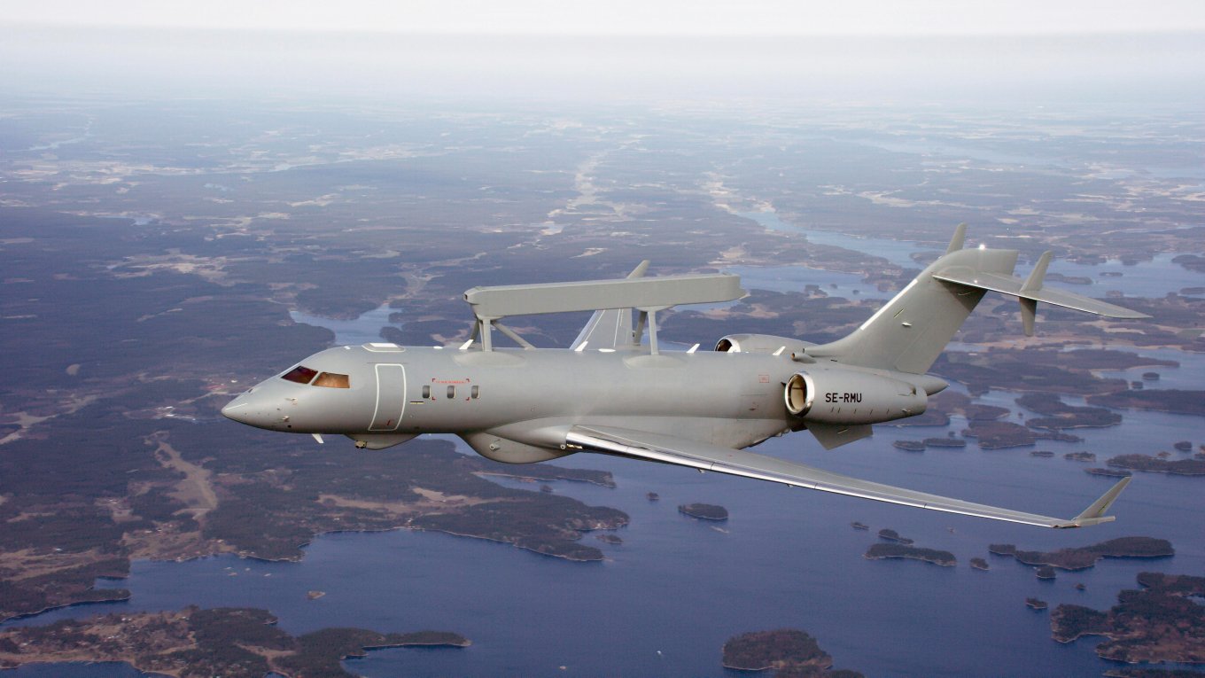 Saab GlobalEye AEW&C aircraft / Photo credit: Saab