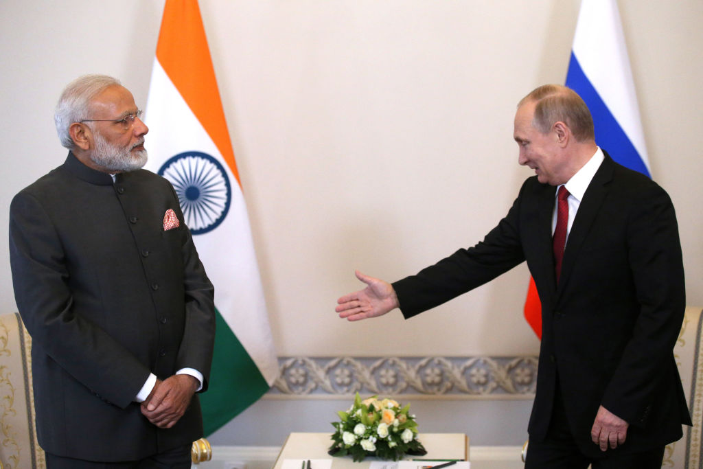 Photo for illustration - Indian Prime Minister Narendra Modi and russian President vladimir putin