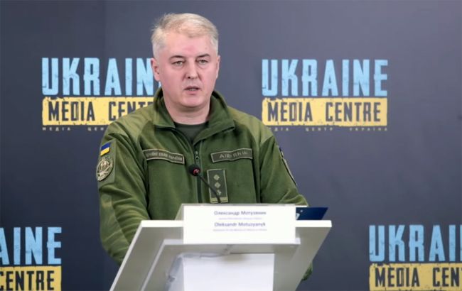Defense Ministry spokesman Oleksandr Motuzianyk