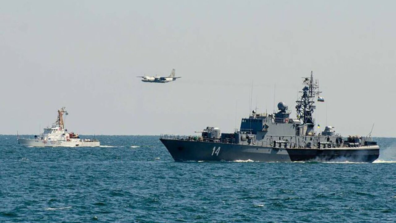 Ukrainian Navy personnel participate in the multinational Sea Breeze 19 exercise in the Black Sea