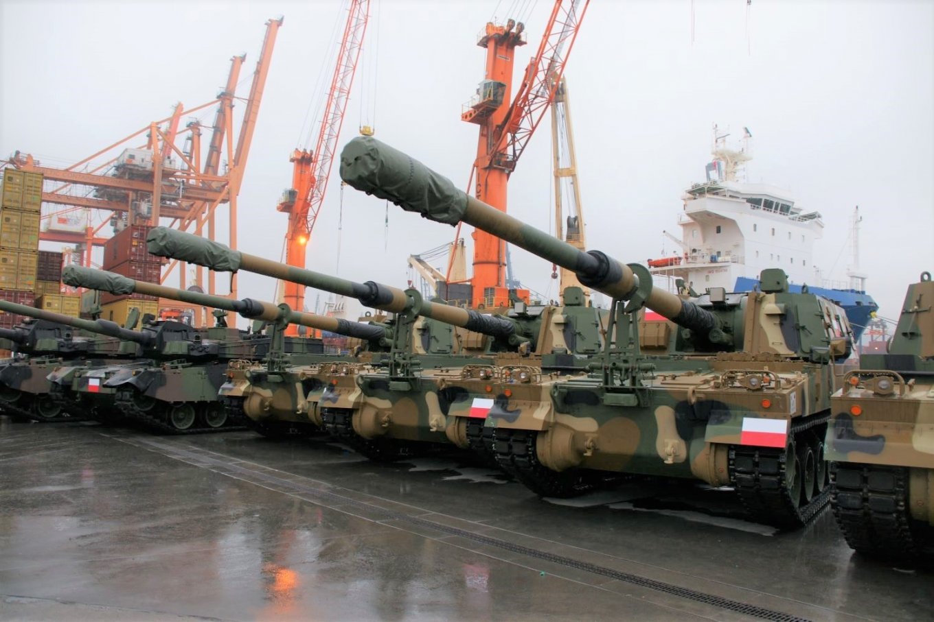 It Took Poland 102 Days to Get Korean K2 Tanks And K9 Self-Propelled Funs – of Them 35 Days Were Spent On the Road (Detailed Photos), Defense Express, war in Ukraine, Russian-Ukrainian war