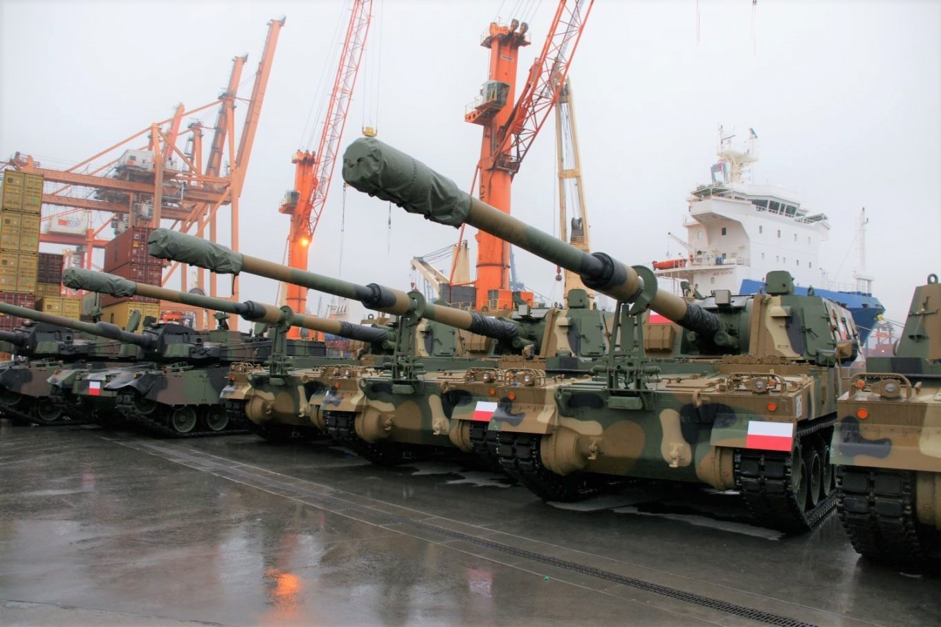 K9A1 Howitzers and K2 Main Battle Tanks Delivered to Poland