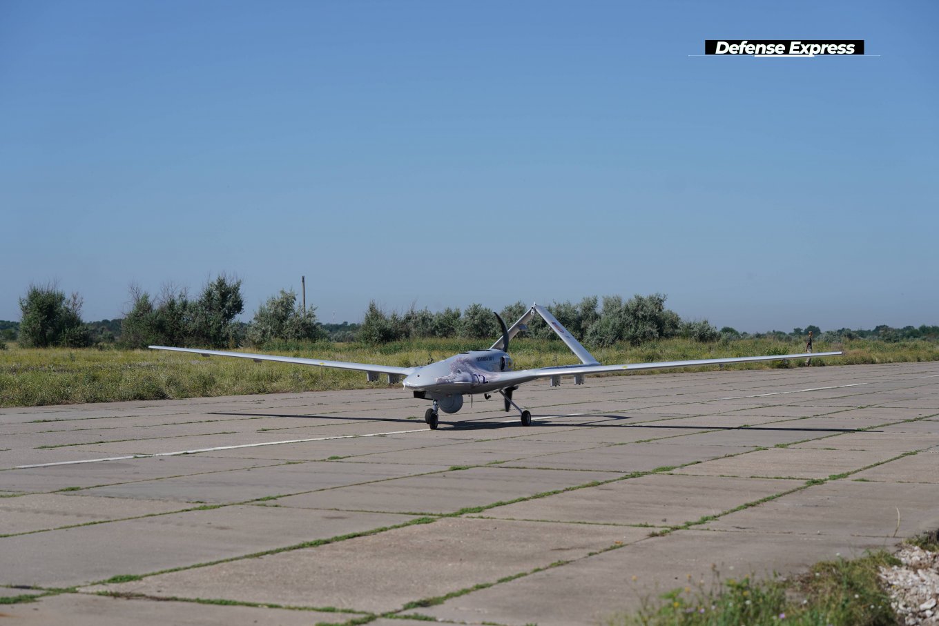 Bayraktar TB2 unmanned combat aerial vehicle of the Ukrainian Navy