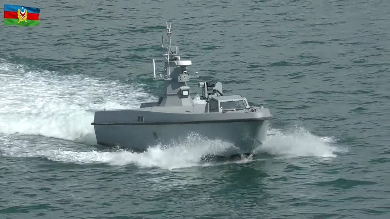 Salvo USV in service with Azerbaijani Navy