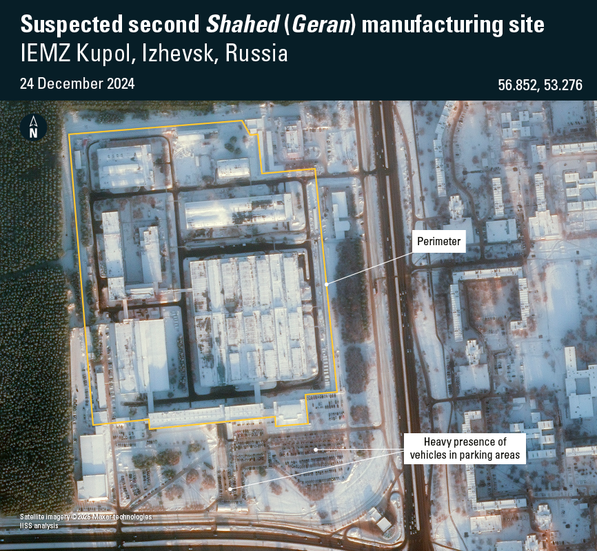 russia Ramps Up Drone Infrastructure: In Addition to Alabuga, Shahed Drones Now Produced at IEMZ Kupol, Defense Express