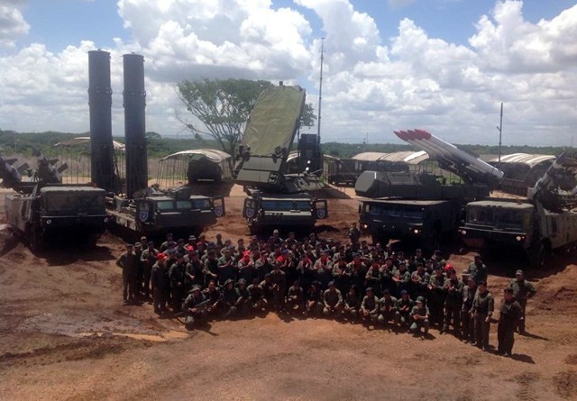 U.S. Launches Operation Against Venezuela, Caracas Under Attack, russian Air Defense Systems Neutralized, Landing Underway, Venezuelan S-300V, Buk and Pechora-2M SAM systems in the vicinity of Caracas