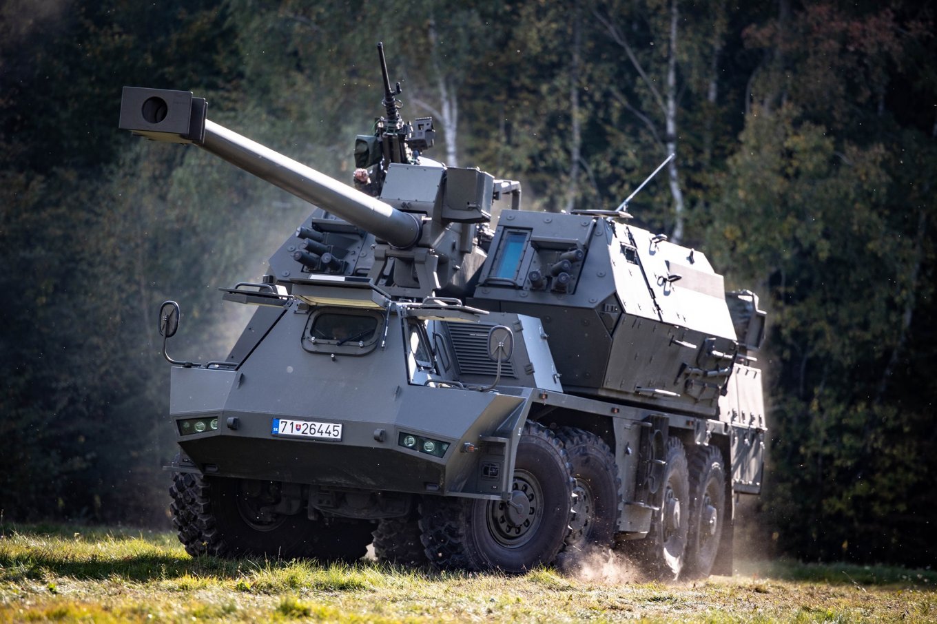 Zuzana 2 155 mm Wheeled Self-propelled Howitzers