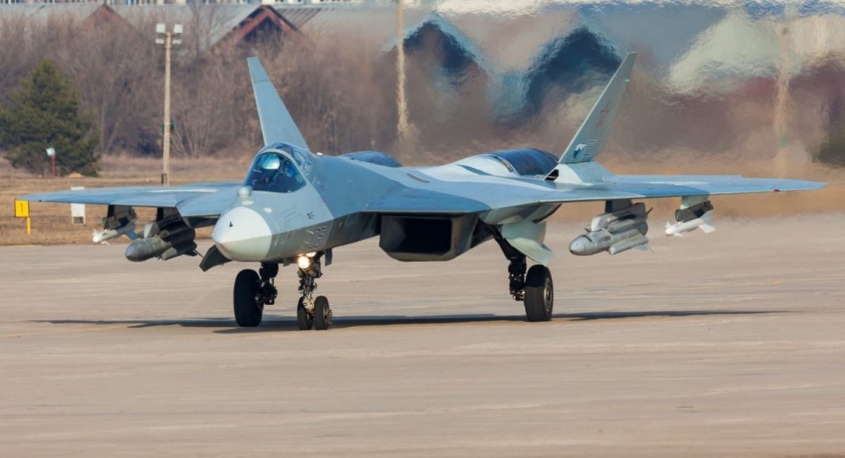 russian Su-57 aircraft Defense Express Defense Express’ Weekly Review: russian MiG-31K Jets in Belarus, the Su-57 Fighters Production Suspension, North Korean Soldiers in Ukraine and the Most Powerful Nuclear Ballistic Missile in the World