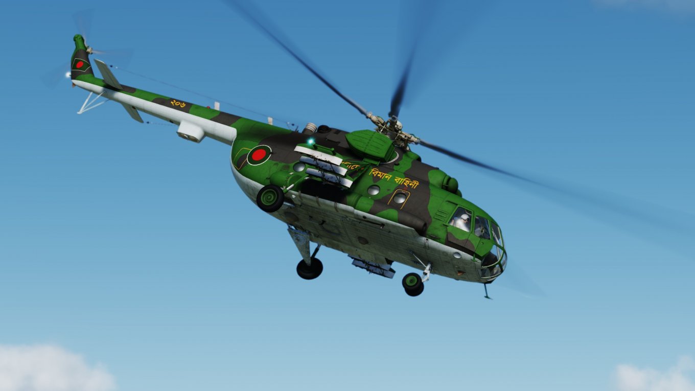 Bangladesh Air Force Mi-17 helicopter
