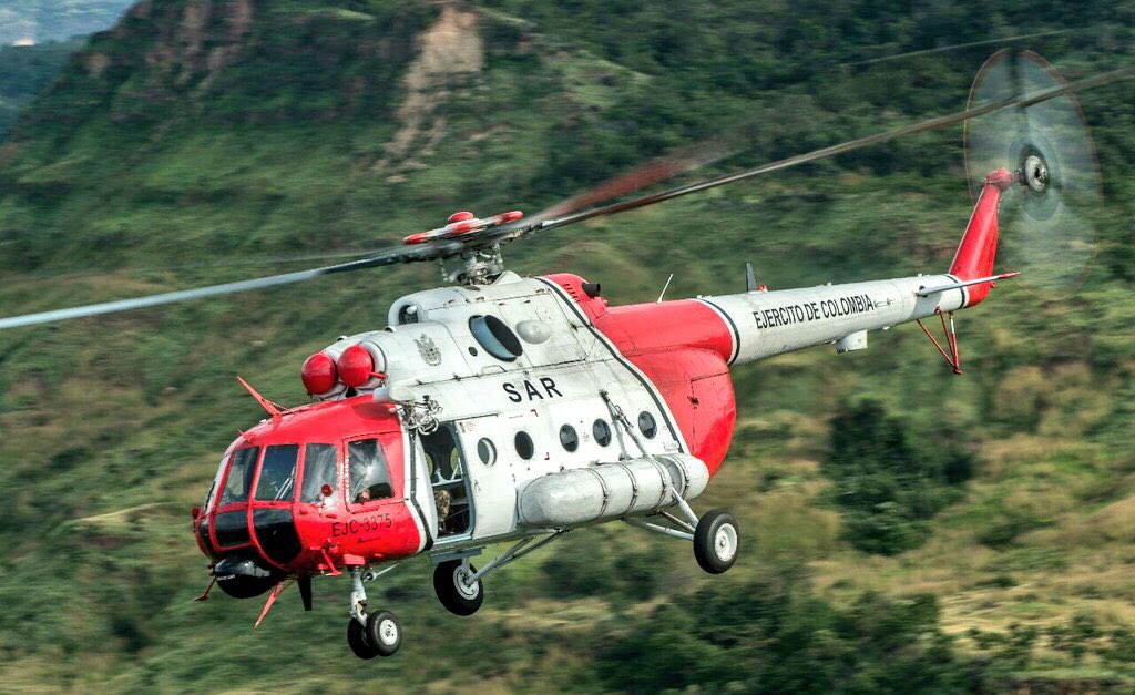 Mi-8 of the Columbian Air Force