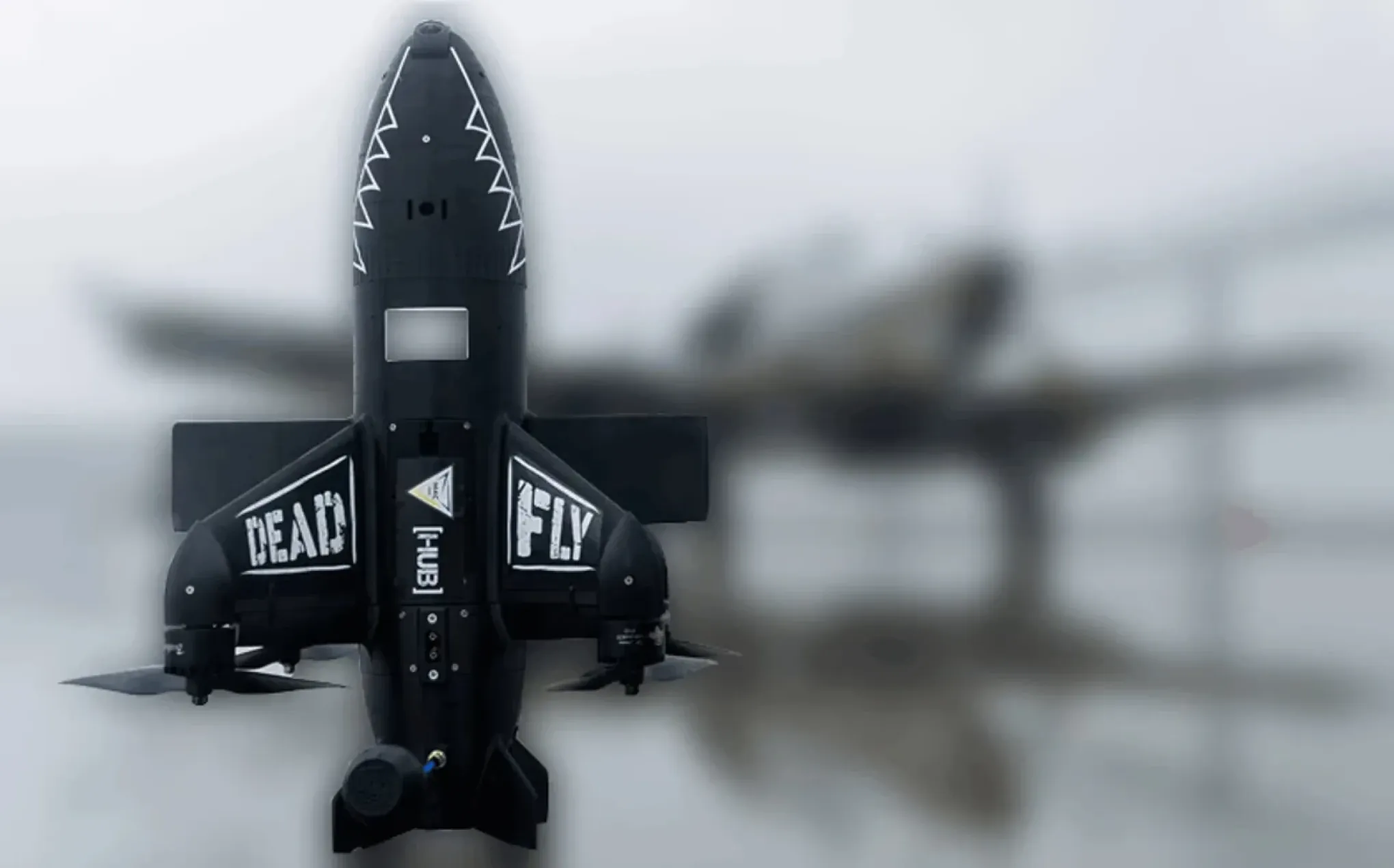 The MAC Dead Fly interceptor drone Defense Express Sea-Based Drone Carrier: Ukraine Tests Floating AI Interceptor Platform