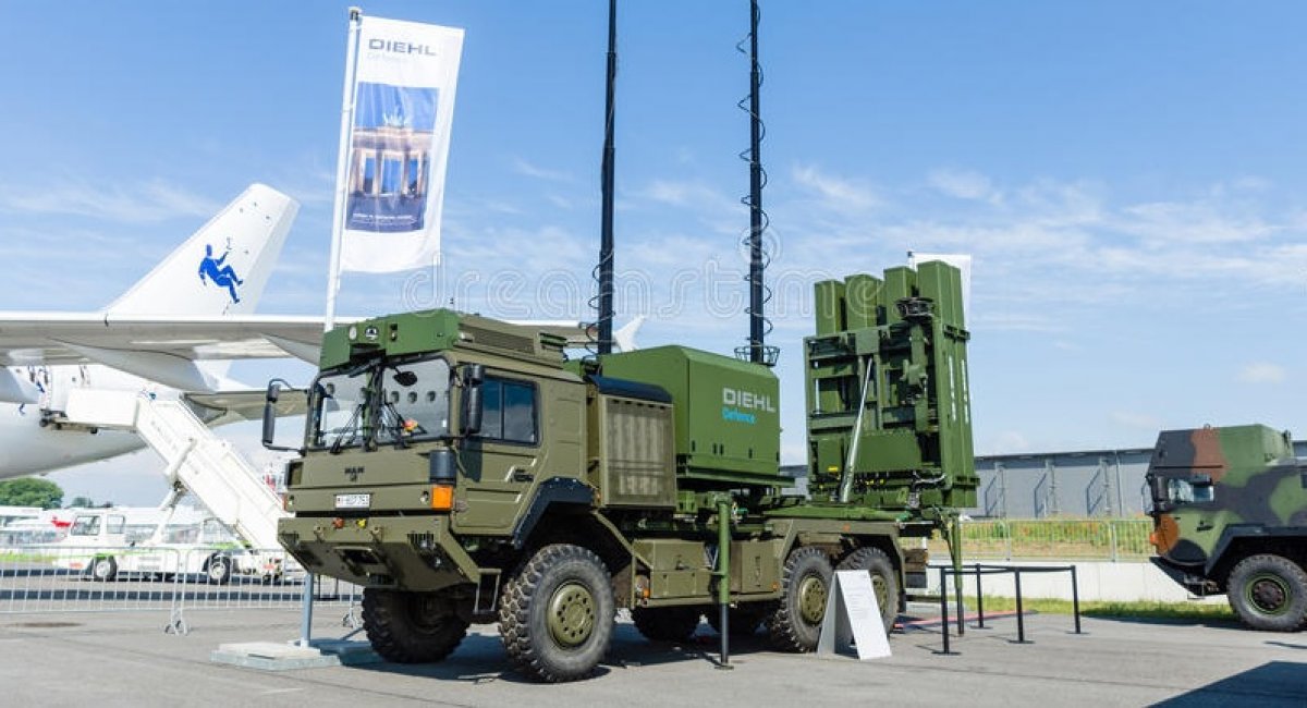 Launching station IRIS-T SL on the basis of vehicle MAN SX44. Diehl Defence. Exhibition ILA Berlin Air Show 2016, Ukraine to Receive IRIS-T Air Defense System From Germany That Even Bundeswehr Doesn’t Have,  Defense Express