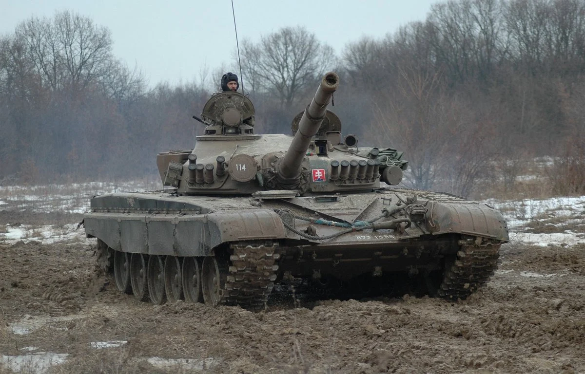 Slovakian T-72 MBT