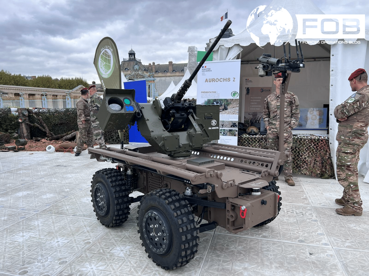 France to Launch First Fully Autonomous UAS and UGV Unit by Summer 2026, French Aurochs 2  UGV,
