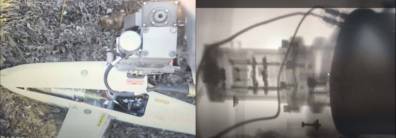 The process of disarming the RAM-2X using a robot with a manipulator and X-ray scanner
