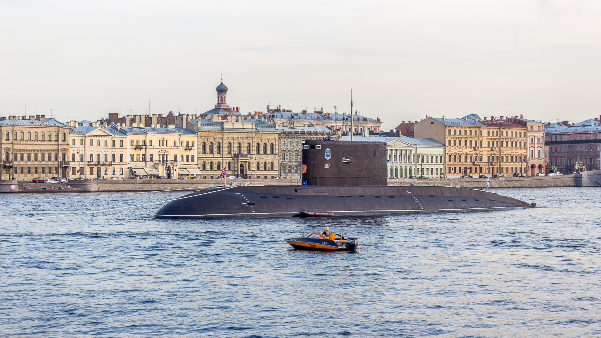 B-806 Dmitrov submarine, the only underwater vessel of the Baltic Fleet