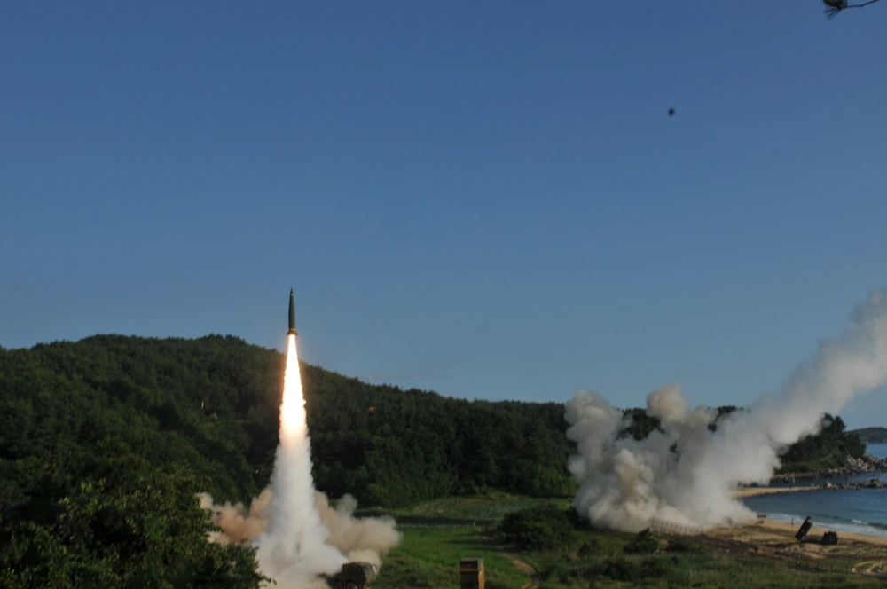 ATACMS launched from an M270 launcher