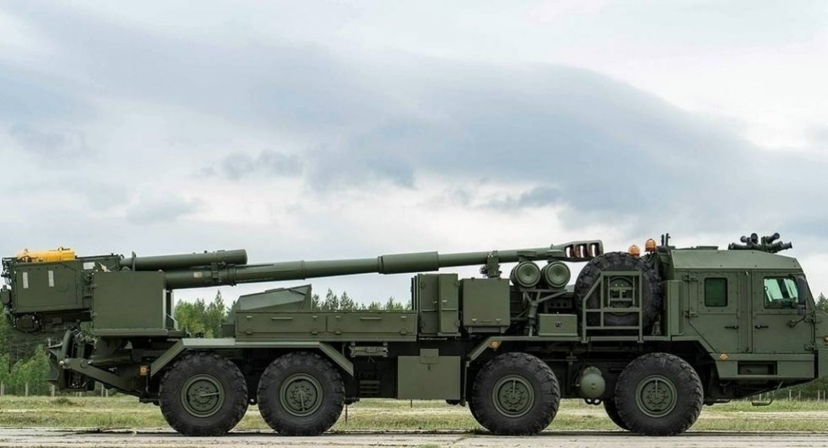 The 152-mm 2S43 Malva wheeled self-propelled howitzer Defense Express Defense Express’ Weekly Review: Ukrainian FPV Drones Destroy Rare russian Murom-M Systems, russia Intends to Buy Fighters for Parades, First Enconter with the Leopard MBT and the Cost of One Captured T-90 Tank
