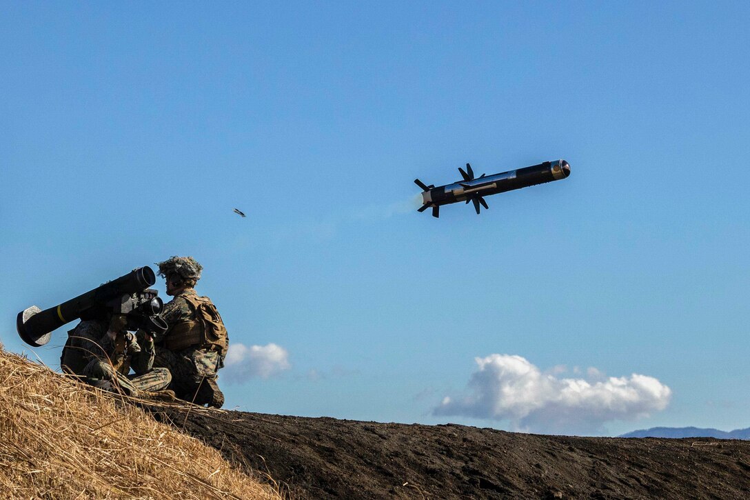 Javelin ATGM firing / Photo credit: U.S. Department of War