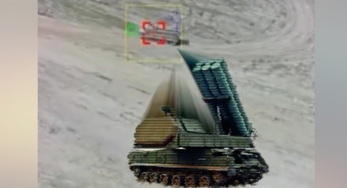russian Buk-M3 medium-range air defense system / Screenshot from video