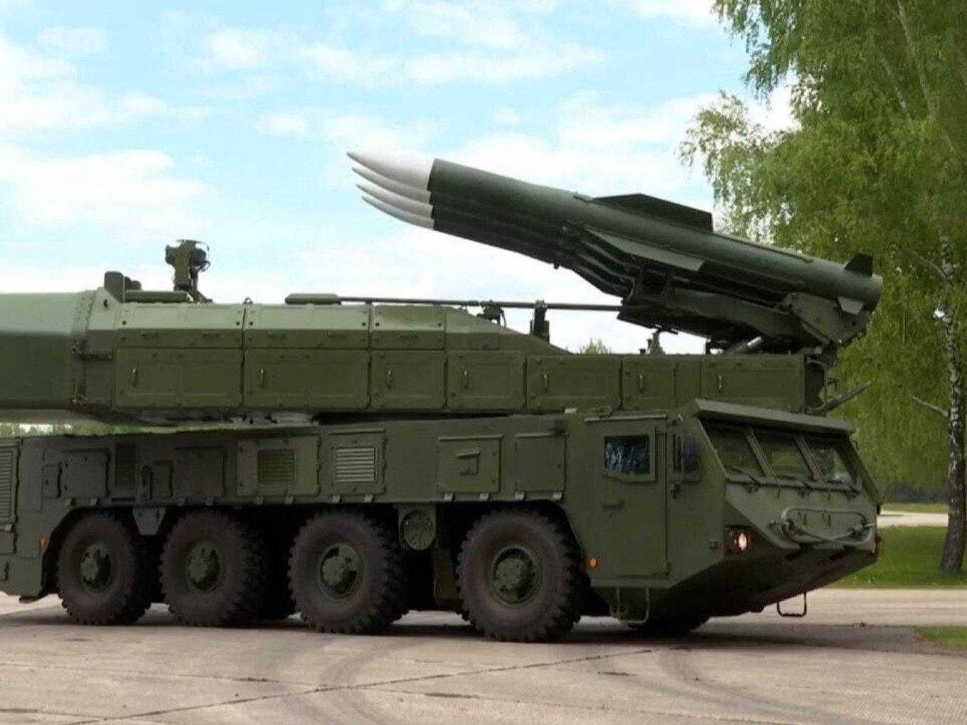 Belarusian Buk-MB2K Surface-to-Air Missile System
