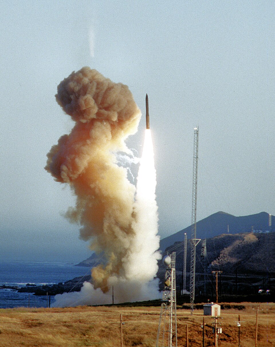 Minuteman III ICBM test launch / Open source photo