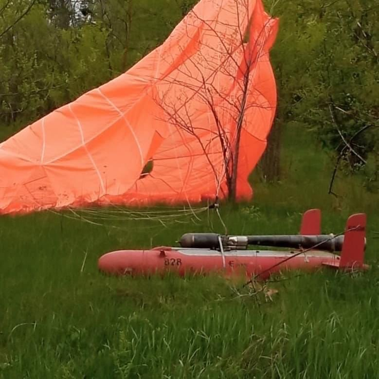 An Eniks E95M target drone was found by Ukrainian troops, Defense Express
