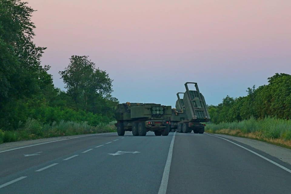 M142 HIMARS on one of their first missions in Ukraine