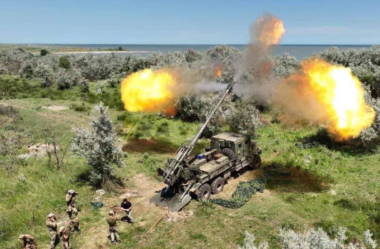 Ukrainian Bohdana self-propelled howitzer