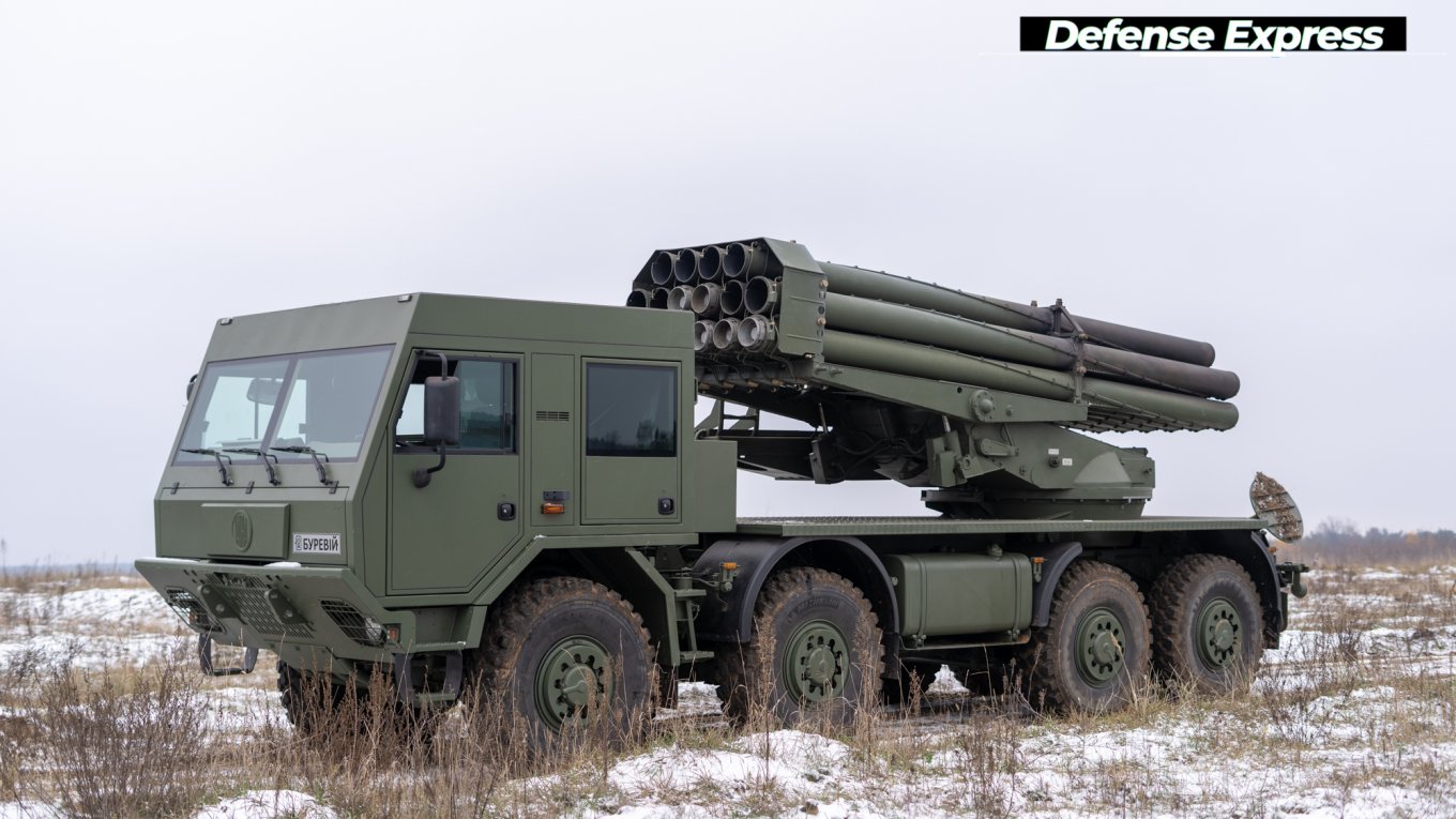 Ukraine’s 220mm Bureviy MLRS And Uragan MLRS Comparison, Defense Express, war in Ukraine, Russian-Ukrainian war