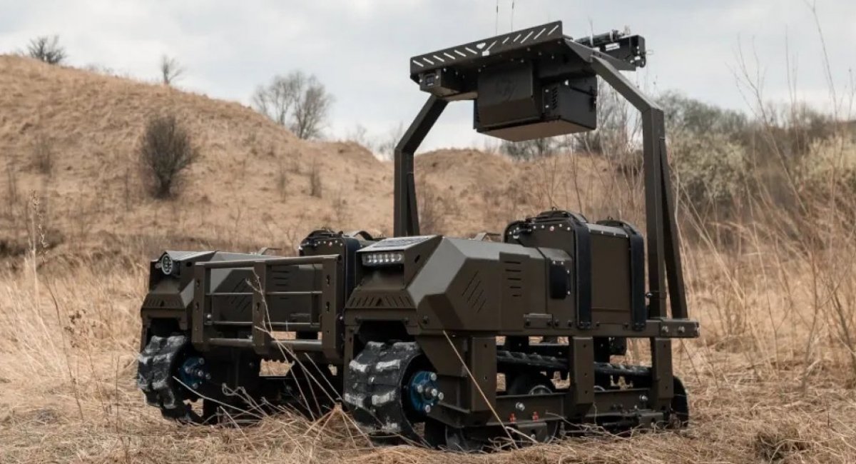 NUMO UGV in logistics version / Photo credit: NUMO Robotics