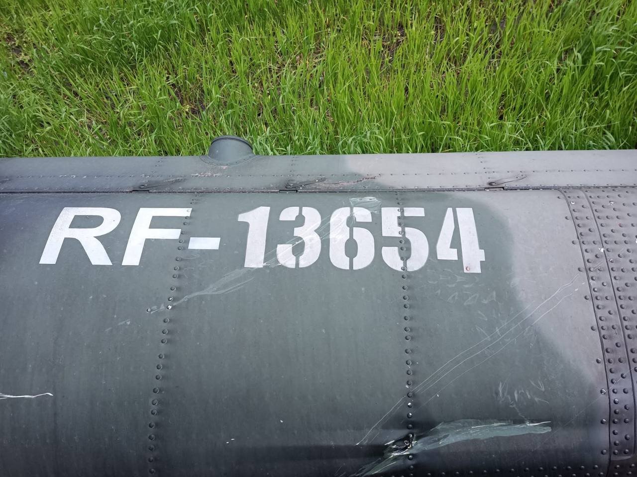 Newly emerged photos of a Russian helicopter, shot down few days ago near Bobrivka, Kharkiv region, confirm that it was in fact a Mi-28N with a serial number RF-13654 (70 red) , Defense Express