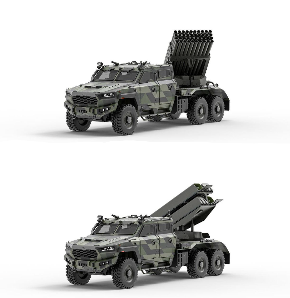 The New Light Tactical Vehicle Concept By Ukrainian Company Inguar Defence: With a Machine Gun Or a 122mm Missiles Launcher Or Brimstone, Defense Express, war in Ukraine, Russian-Ukrainian war