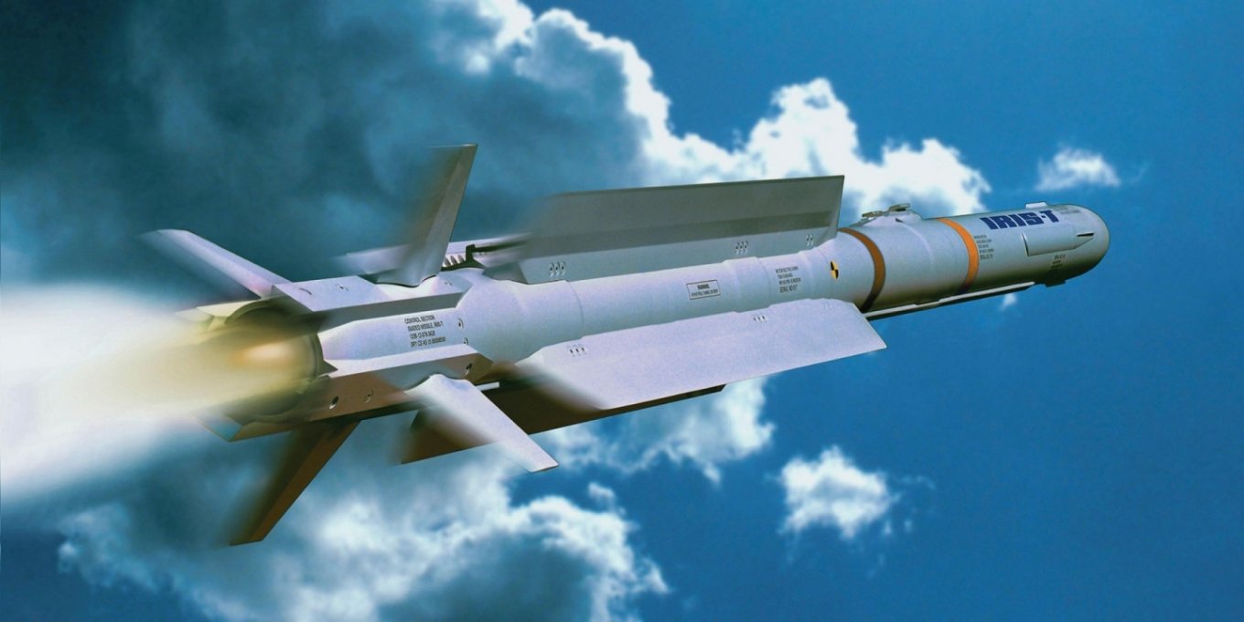 The IRIS-T missile Defense Express Ukraine Expands IRIS-T Missile Supply, Develops F-16 Solutions with Diehl Defence